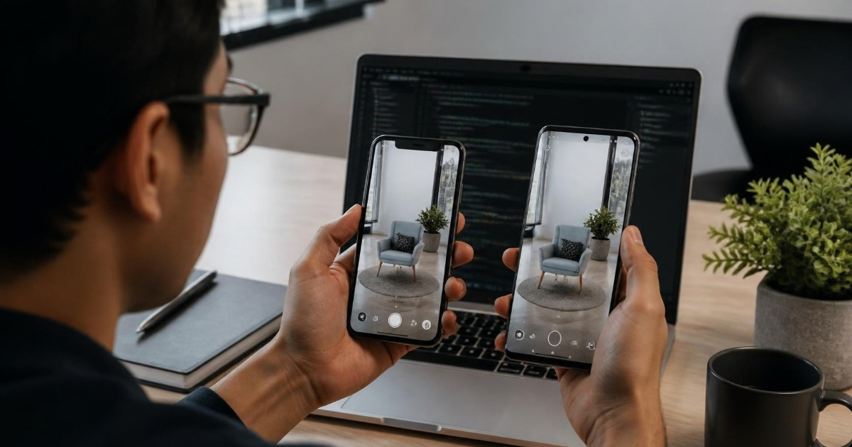 ARKit vs ARCore: A B2B Guide to Choosing Your AR Platform