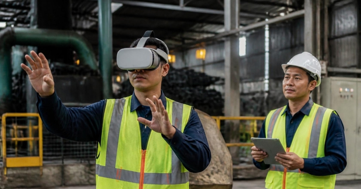 Pelatihan K3 Virtual Reality untuk Manufaktur dan Konstruksi: Apa Kata Data Kecelakaan Kerja 2025