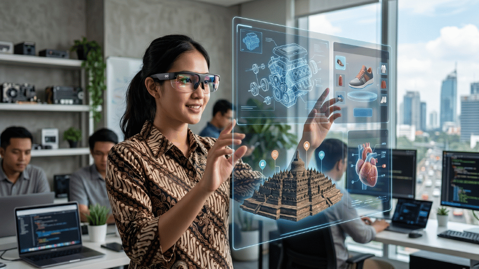 Top Industries Leveraging Augmented Reality (AR) Technology in Indonesia